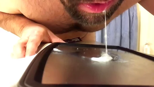 Savoring Every Drop: He Cleans Cum Like a Hungry Tops Dream — TinyGays 18+