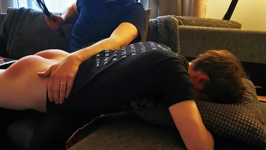 First-Time Twink Takes Spanking Like a Pro, Pleads for More – HomegrownXXX 18+