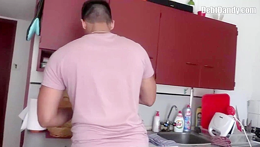 Paybacks Due: Hot European Stud Takes Rough Anal Ride for Money – 18+