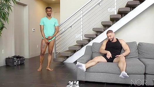 Bucky Wright Dominates Ricky Larkin with Raw Power Bottom Ride — IR Bareback