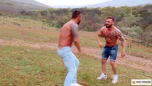 Martin Mazza Antonio Miracle Go Wild in Outdoor Hardcore Passion – 18+