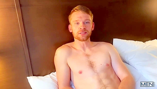 Bareback First Time: DamienKyle Takes CalhounSawyers Tight Virgin Hole – Fresh Meat