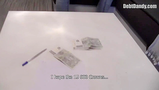 First-Time Break-In: Tight Ass Stretched for Cash – DebtDandy 18+