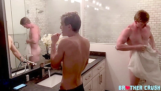 Brothers-in-Lust: Kyle Jesse Jack Off Then Fuck Like Animals – 18+