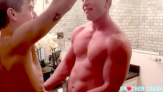 Brothers-in-Lust: Kyle Jesse Jack Off Then Fuck Like Animals – 18+