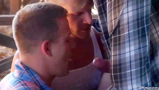 Farm Heat: Brandon Wilde, Trenton Ducati Brian Bonds Fuck Hard Outdoors – NakedWorld 18+