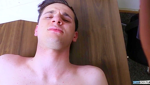 Smooth-Brunette Rides Out Raw creampie Then Takes Facial — DirtyScout