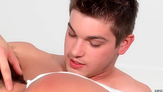 Johnny Rapid Dominates Andy Taylor RAW in Classroom — Big Dick Meets Tight Twink – 18+