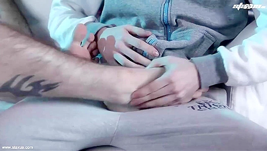 Fiery Foot Play Hard Raw Ass—Tim Law Dominates Tim Walker – GayPornHeat 18+
