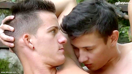 Intense Ride, Hot Facial Action Featuring Daniel Prince David Hanson – GayXXX