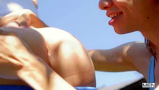 Cristiano Dominates Leo Louis with Rough Doggy Fuck – Steamy Gay Sex