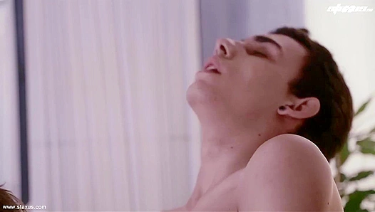 Milan Sharps Fuck Scene — Oscar Hart Gets Faceloaded — Gay XXX