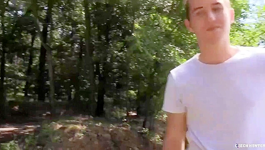 Czech Teen Takes It All Deep – Bareback Action on His Juicy Ass – XXXGayPOV