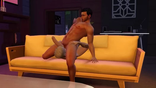 Justins Hot 3D Debut: Steamy First Time Gay Anal Adventure – XXX Animated