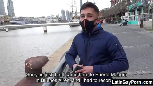Latino Stud Succumbs to Desire for Massive Reward – Steamy Interracial Encounter –
