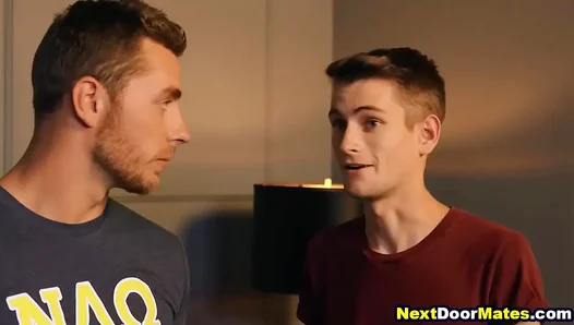 Frat Bully Takes Control: Stepbrother Enjoys Being Claimed Hard – 18+