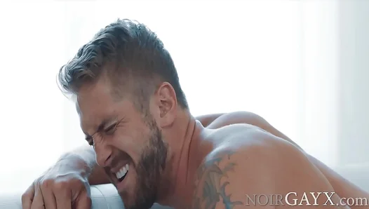 Wesley Woods Takes On Hung Stallions in Wild Bareback Gangbang – 18+