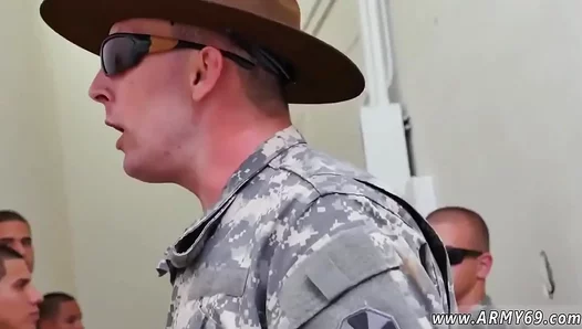 Drill Sergeant Takes Charge: Hard Ride for Ripped Recruit in Boot Camp Heat – 18+