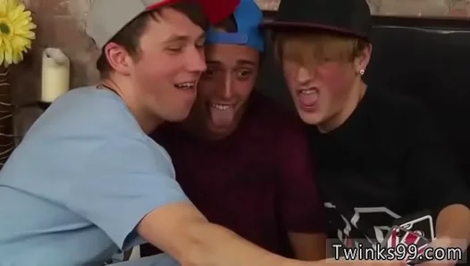 Dylan Blows Hot Load Inside Brunette Twink – Steamy Italian Gay Sex – 18+