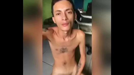 20cm Cock Deep Inside Him for the First Time – Steamy Gay Debut Ride