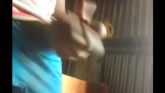 Waking Up Hard: Steamy Handjob on a Thick Hairy Cock – XXXGayScene 18+