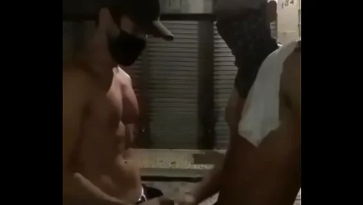 Exposed in Public: Horny Brazilian Guys Caught Mid-Wank – Steaming Amateur Action 18+