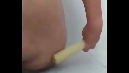 Solo Guy Gets Off Using a Thick Toy Before Hot Bath Time – Alone Horny 18+