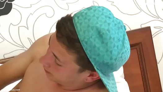 Mature Boss Takes Control: Hot Steamy Encounter with Young Delivery Boy – Deep Throat