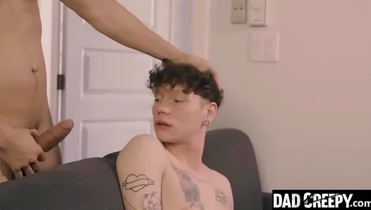 Young Stud Teases Stepdad in Wild Bareback Ride – Hot Forbidden Lust 18+