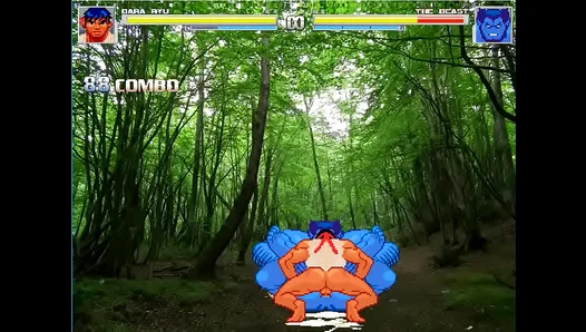 Ryu Takes Control in Steamy Mugen Yaoi Battle – Raw Lust Ignites – 18+