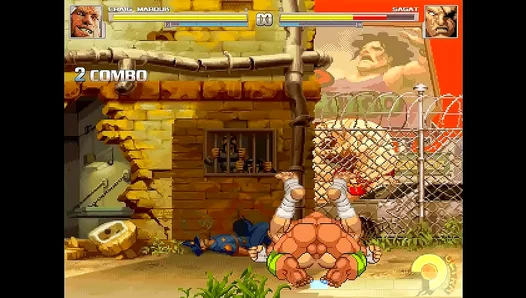 Craig Takes On Sagat in a Hot Muscle-Fueled Gay Battle – MUGEN Heat 18+
