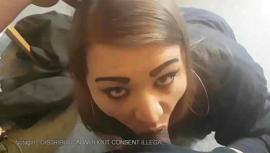 Deepthroat Delight: NotAGirl DK Takes Thick Desi Cock in Steamy Bukkake Scene – 18+