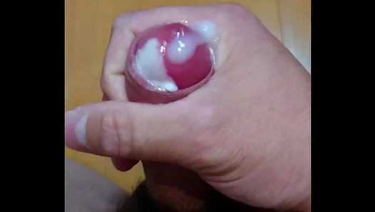 Bareback Pleasure Unleashed: Jerking Off Hard Until Explosive Cream Fills Everything – 18+