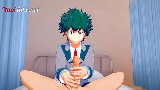 Deku Bakugous Steamy Infirmary Encounter – Hot Yaoi Action – 18+