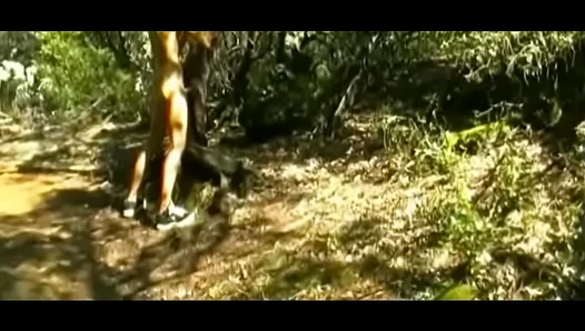Eager Young Stud Moans Loud Pumping Hard Outdoors – 18+