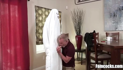 Hardcore Halloween Lust: Stepdad Takes Control – Forbidden Desire Unleashed