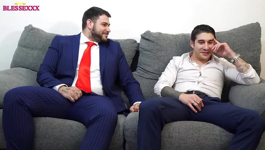 Hardened Hunks Collide: Javi Adrians Steamy Ride for Cash – MagicDimas 18+