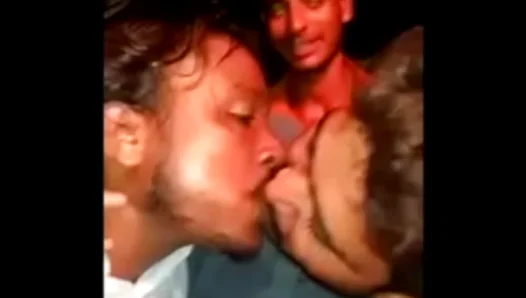 Passionate Embrace: Indian Guys Lost in Endless, Steamy Kisses – GayKissFever 18+