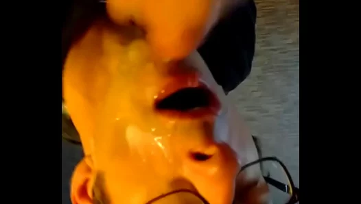 Massive Cream Pie Face-Fuck After Wild Gay Blowjob – Hot Heavy Action