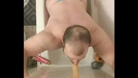 Chubby Cute Guy Rides Huge Dildo in Steamy Solo Action – XXX