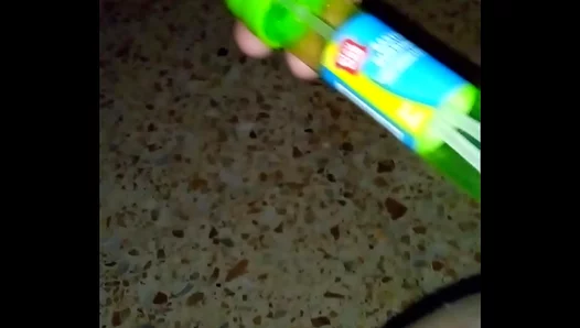First-Time Fun: Gay Rookie Takes Lube-Slick Toy Up Ass – Amateurs Only