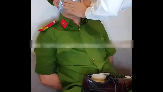Kha Phan Thin H Sparks Heat in Steamy Vietnamese Officer Tryst – 18+