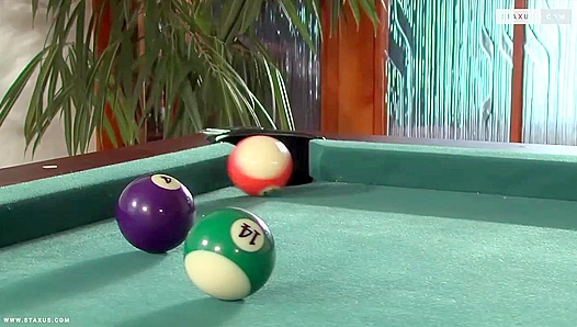 Johnny Hunter Rides Patrick Dorsy Raw on Pool Table – Steamy Gay Fuck Session – GayXXX