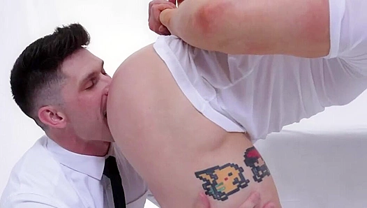 Devon, Dakota Alex Spice Up Missionary in Hot Gay Threesome – NaughtyAF 18+