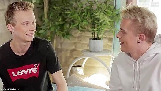 Blonde Beauties Collide: Jamie Calvin Timmy Go Wild – GayXXXHeat 18+