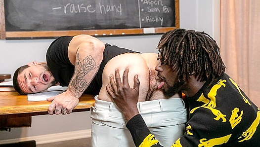 Devin Trez Goes Wild in Steamy Classroom Ride – IconMale 18+