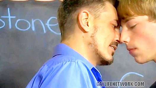 Hot for Homework: Professors Collin Jr. Ignite Passion in Private Lesson – TeachTwinkStyle