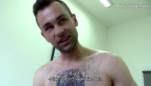 Tattooed Twink Gets Ridden Hard and Covered in Cum – DirtyScout 18+