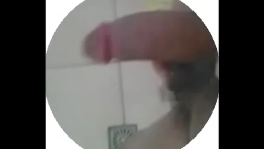Soaked Horny: Young Brazilian Jerks Off Under Hot Shower Spray – 18+