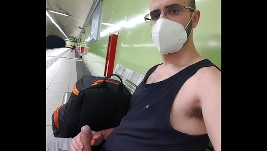 She Dominates Hard: Wild Subway Power Play – PublicGayXXX